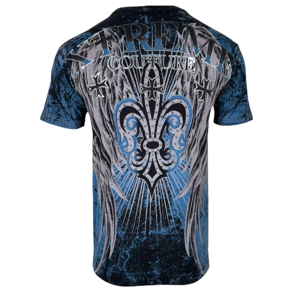 Xtreme Couture By Affliction Men's T-shirt Saga Biker Wings S-5XL - Picture 3 of 10